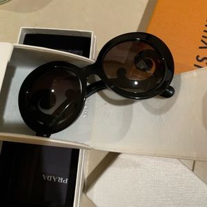 Prada Round Baroque Sunglasses